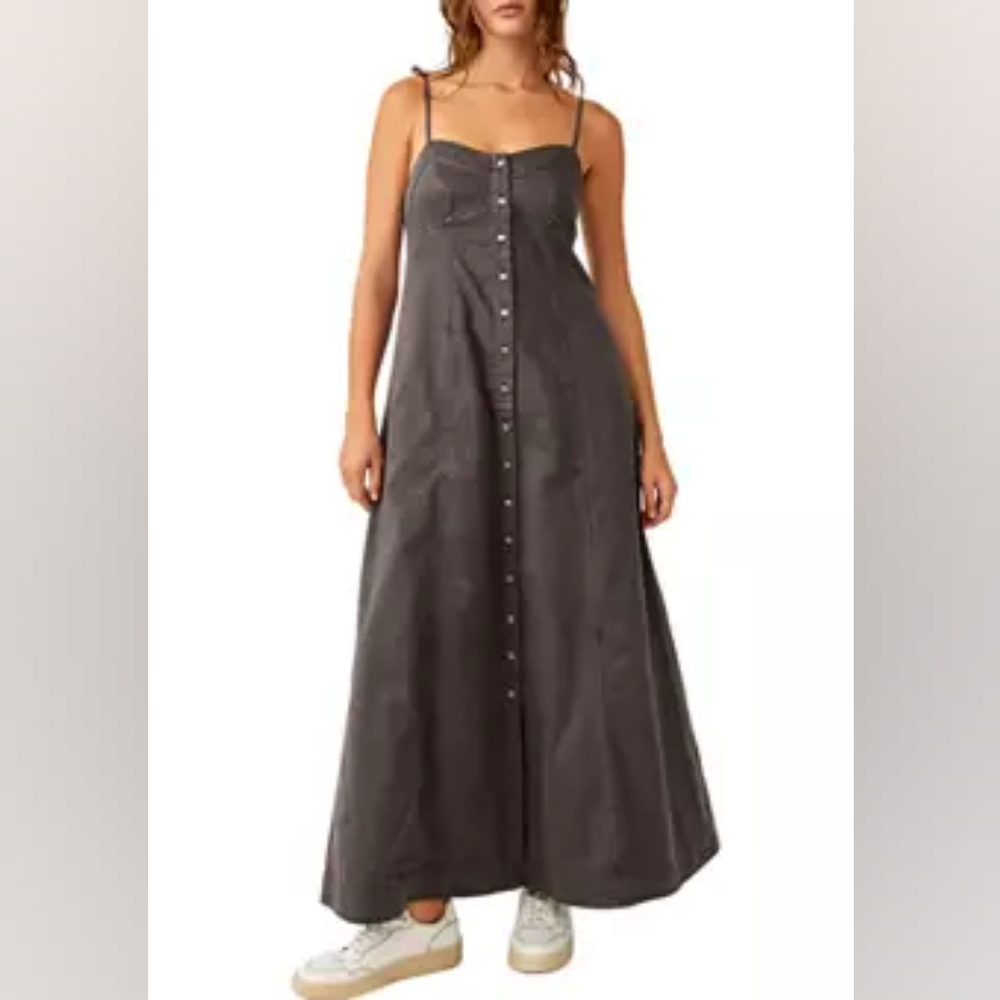 Free People Just Jill Maxi Sz Small